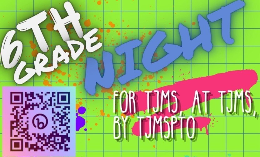 6th Grade Night Sign