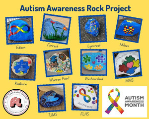 Autism Awareness Rock Project