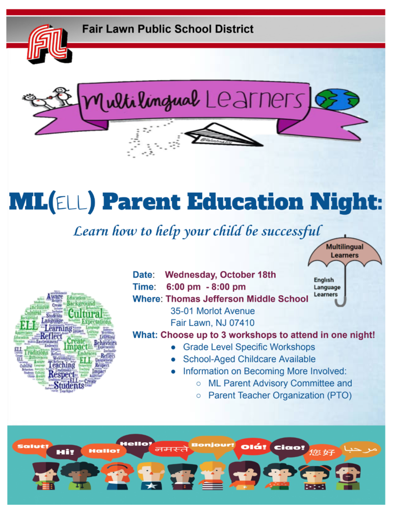 multilingual parent night